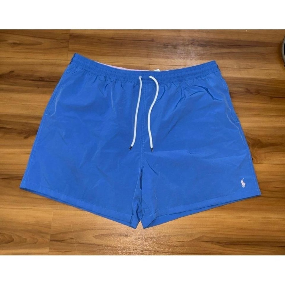 Mens Polo Ralph Lauren Swim Beach Lined Drawstring Shorts